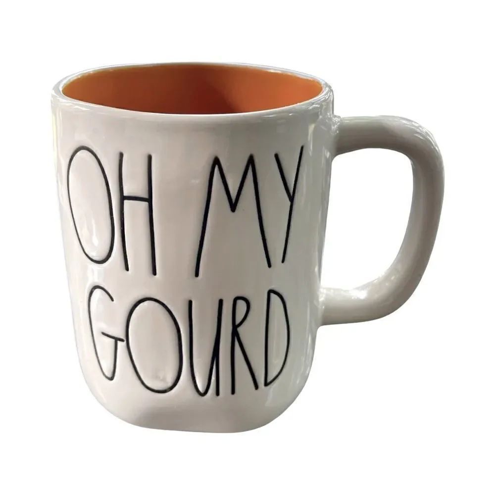 Rae Dunn “Oh My Gourd” Mug NWOT